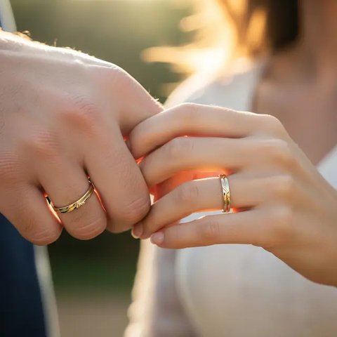 Model Cincin Emas 1 Gram untuk Couple/Gemini AI
