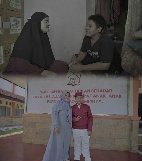 Kisah Ibu Ramah yang bahagia karena anaknya Ridwan bisa bersekolah di Sekolah Rakyat