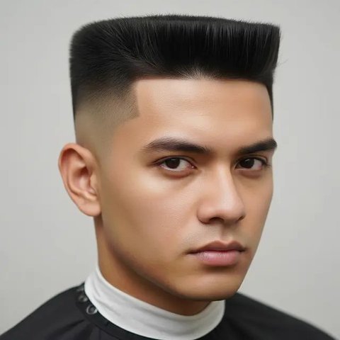 Model Rambut Tentara Pria Terkeren 2025. Foto: Gemini
