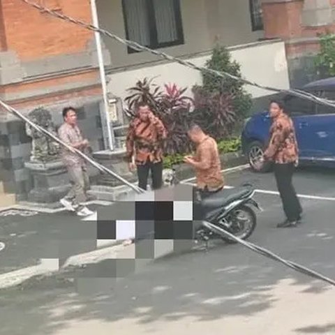 Mahasiswa Unud jatuh dari lantai dua