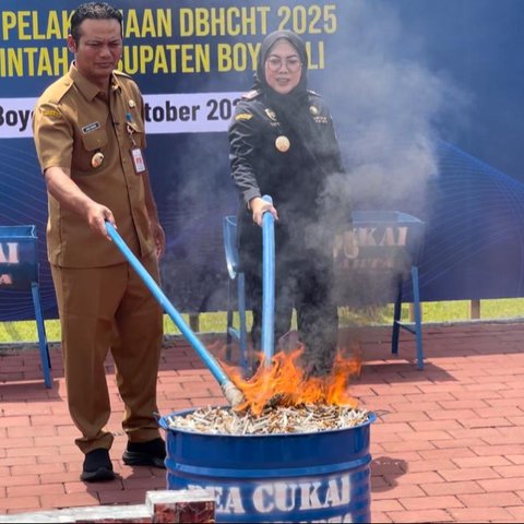 Operasi Besar! Bea Cukai Solo Musnahkan Rokok Ilegal Capai 12,4 Juta Batang