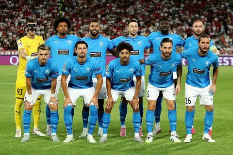 Selebrasi Desire Doue setelah mencetak gol kedua timnya dalam laga Liga Champions antara Bayer Leverkusen dan PSG di Leverkusen, Jerman, 21 Oktober 2025. (AP Photo/Martin Meissner)