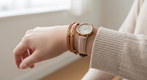 Gelang Apa yang Cocok Dipadukan dengan Jam Tangan