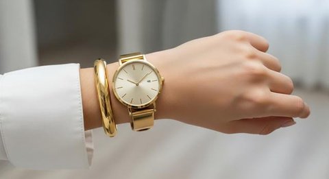 Gelang Apa yang Cocok Dipadukan dengan Jam Tangan