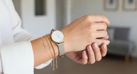 Gelang Apa yang Cocok Dipadukan dengan Jam Tangan