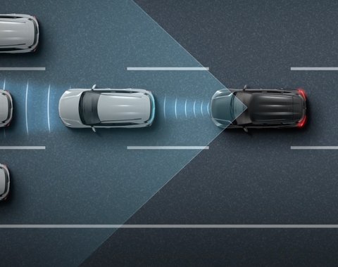 Adaptive Cruise Control Mitsubishi Destinator.