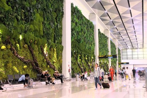 Hotel Anara Bandara Kualanamu, Deli Serdang, Sumatera Utara (Sumut) mengalami listrik padam. (Liputan6.com/Muhammad Radityo Priyasmoro)