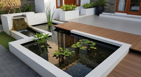 Model Kolam Ikan Minimalis Lahan 2x3 Meter Mudah Dirawat