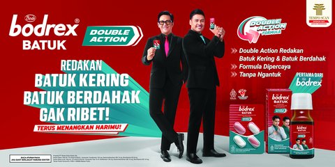 bodrex Double Action.