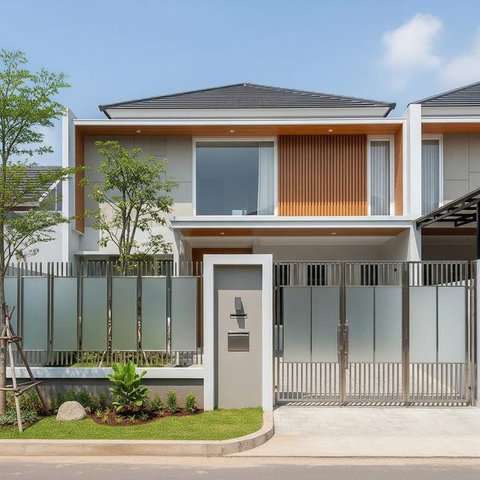 Inspirasi Pagar Rumah Anti Ular. (Foto: Gemini AI)