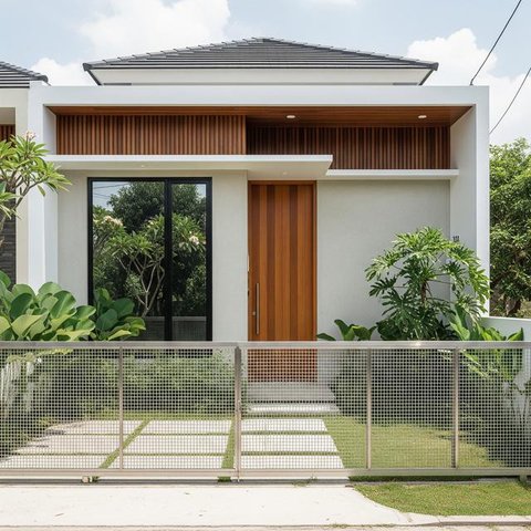 Inspirasi Pagar Rumah Anti Ular. (Foto: Gemini AI)