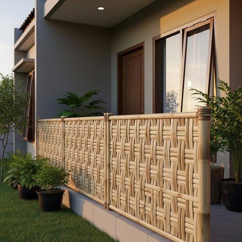 Model Pagar Rumah untuk Area Sempit. Foto: Gemini