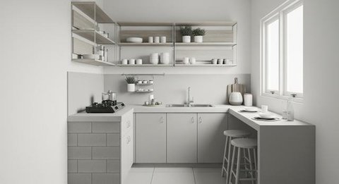 Desain Kitchen Set Kecil Murah Budget 10 Juta