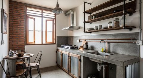 Desain Kitchen Set Kecil Murah Budget 10 Juta