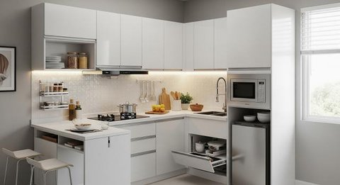 Desain Kitchen Set Kecil Murah Budget 10 Juta