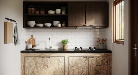 Desain Kitchen Set Kecil Murah Budget 10 Juta