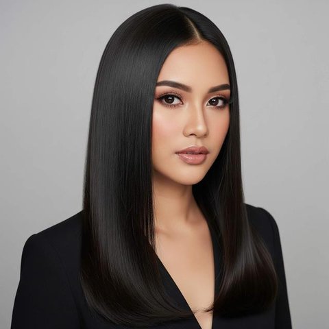 Gaya Blow Rambut Ala Sosialita. Foto: Gemini