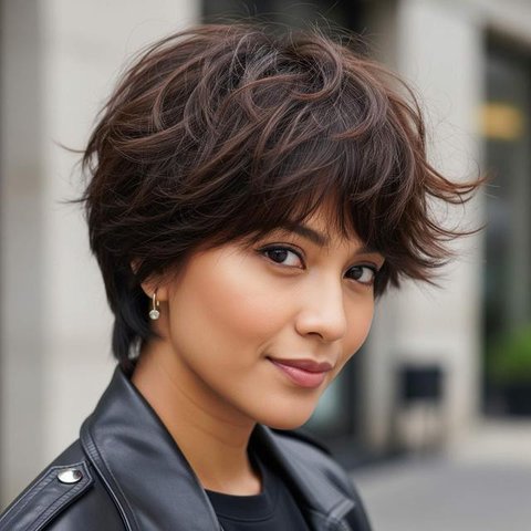 Gaya Blow Rambut Ala Sosialita. Foto: Gemini