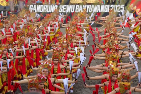 Pagelaran Kolosal Gandrung Sewu Banyuwangi