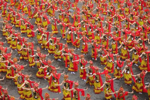 Pagelaran Kolosal Gandrung Sewu Banyuwangi