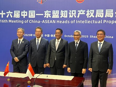 Galang Dukungan Inisiasi Indonesia Tentang Royalti, Menkum Supratman Bertemu Perwakilan China-ASEAN di Xi&rsquo;an China