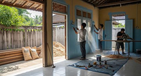 10 Langkah Praktis Bikin Rumah Lama Terlihat Baru Seperti Hasil Renovasi Profesional