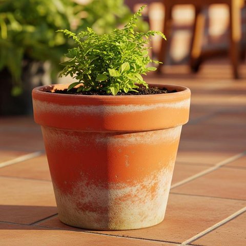 Model Pot Bunga untuk Teras Rumah/Gemini AI
