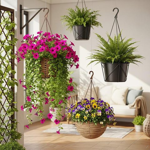 Model Pot Bunga untuk Teras Rumah/Gemini AI