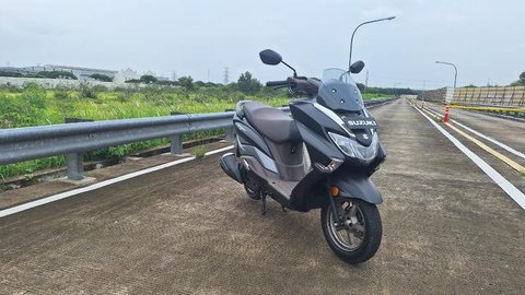 Suzuki rilis Address Playfull dan nex terbaru di Jakarta Fair 2017. (Septian/Liputan6.com)