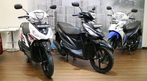Suzuki rilis Address Playfull dan nex terbaru di Jakarta Fair 2017. (Septian/Liputan6.com)