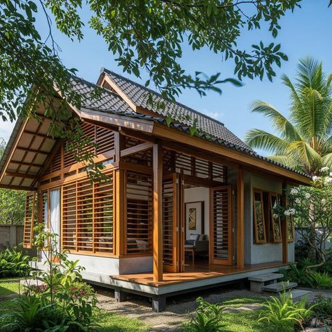 Desain Rumah Kecil yang Tidak Pengap. (Foto: Gemini AI)