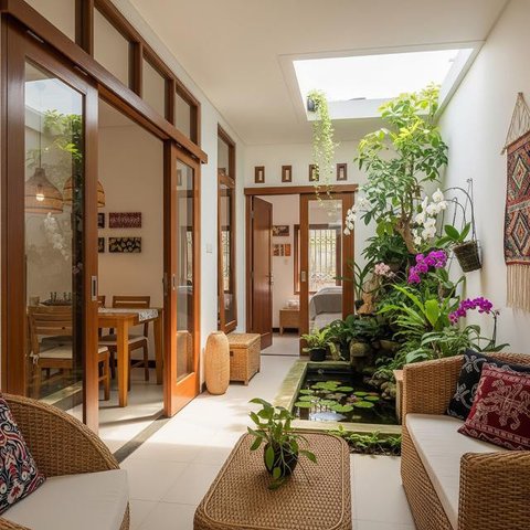 Desain Rumah Kecil yang Tidak Pengap. (Foto: Gemini AI)