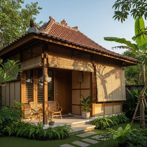 Desain Rumah Kecil yang Tidak Pengap. (Foto: Gemini AI)