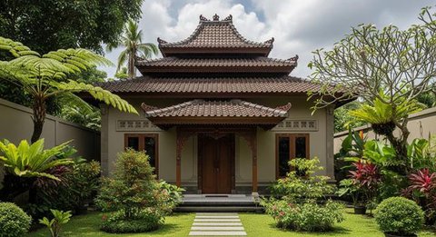 Model Joglo Depan Rumah Minimalis 2025