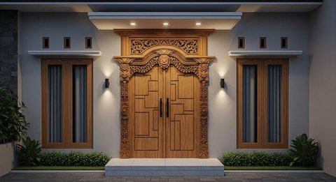 Model Joglo Depan Rumah Minimalis 2025