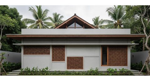 Model Joglo Depan Rumah Minimalis 2025