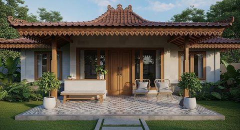 Model Joglo Depan Rumah Minimalis 2025