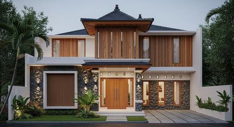 Model Joglo Depan Rumah Minimalis 2025