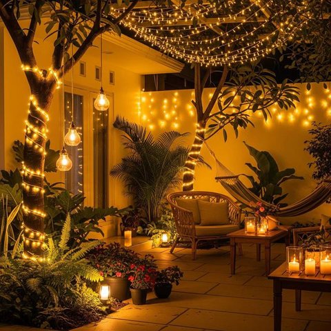 Makeover Halaman Depan Jadi Tempat Nongkrong Nyaman. Foto: Gemini