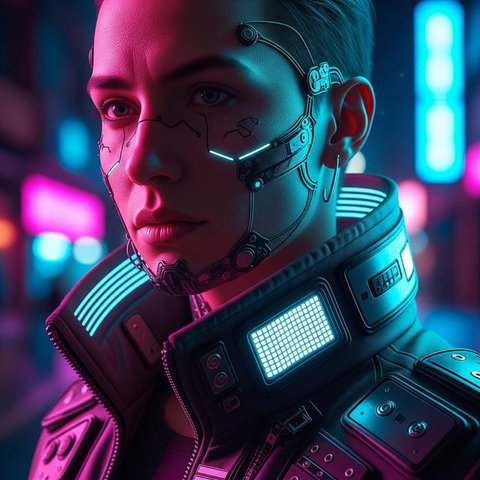 Prompt AI Edit Foto dengan Gaya Cyberpunk Neon 2025