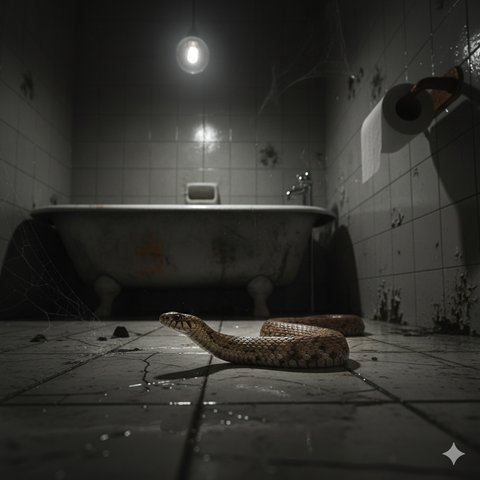 Ular di Kamar Mandi