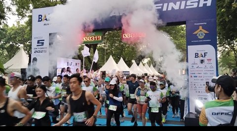 Lebih 9.000 Pelari Ramaikan BAF Lions RUN 2025 'Run For Children'