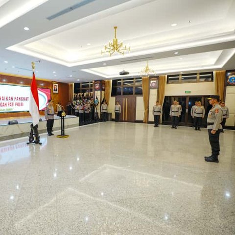 27 Pati Polri Tambah Bintang di Pundak, 4 Perwira Berpangkat Komisaris Jenderal