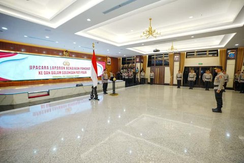 27 Perwira Tinggi Polri Naik Pangkat, 4 Jadi Komjen