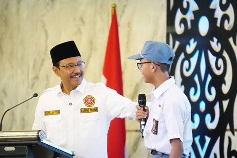 Mensos Gus Ipul saat Dialog Kesejahteraan Sosial & Sekolah Rakyat di Balai Penjamin Mutu Pendidikan (BPMP) Kalimantan Timur