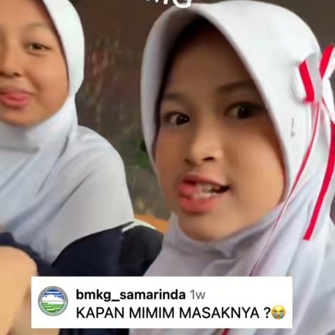 Murid SD Salah Sebut MBG jadi BMKG