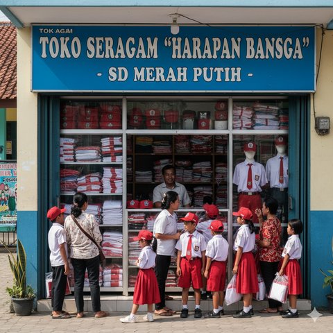 Warung Seragam Anak Sekolah