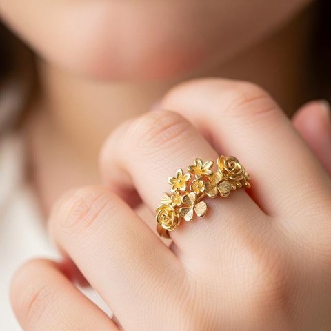 Model cincin emas anak perempuan