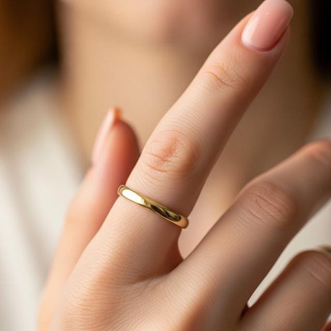 Model cincin emas anak perempuan