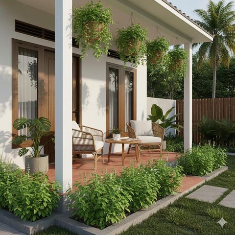 Tips Desain Halaman Belakang Rumah agar Tidak Jadi Sarang Ular (Sumber: gemini.com)